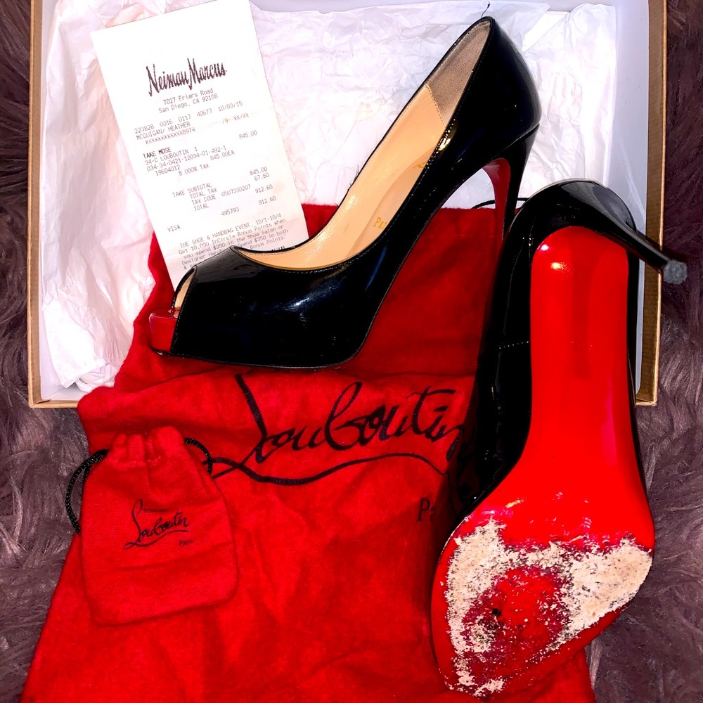 Christain Louboutins 38.5